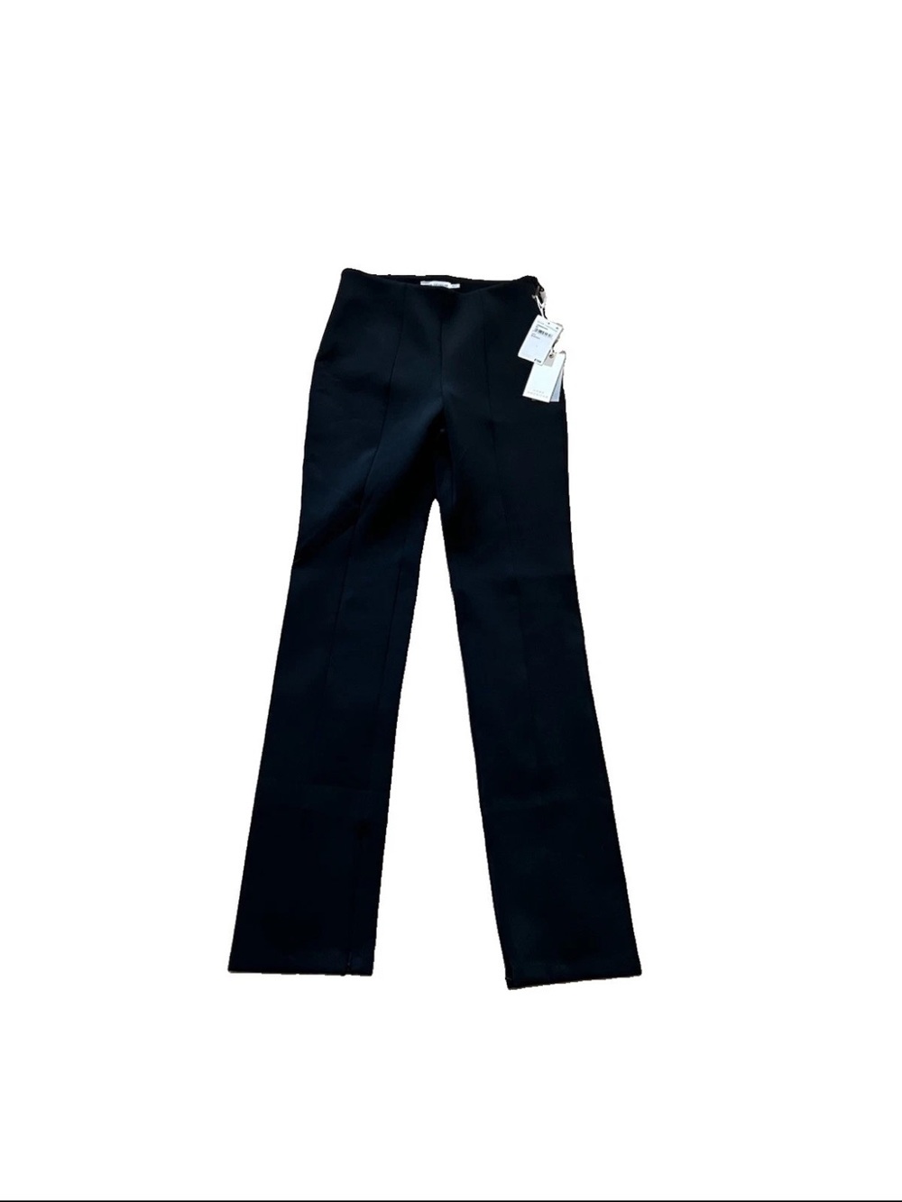 Good American Women's Black Scuba Trousers Size 1 BNWT MSRP $104